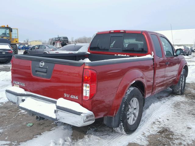 1N6AD0CW5GN795825 - 2016 NISSAN FRONTIER S RED photo 4