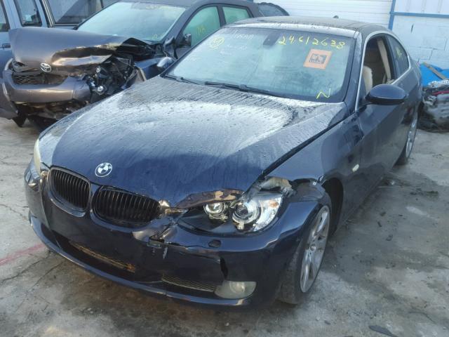 WBAWC73538E064840 - 2008 BMW 335 XI BLUE photo 2