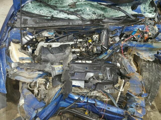 1G1JC52F237115648 - 2003 CHEVROLET CAVALIER BLUE photo 7