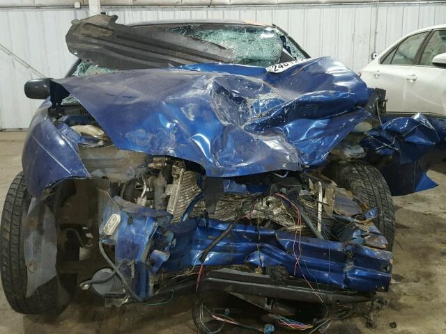 1G1JC52F237115648 - 2003 CHEVROLET CAVALIER BLUE photo 9