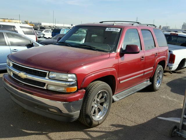 1GNEC13Z06R111415 - 2006 CHEVROLET TAHOE C150 MAROON photo 2