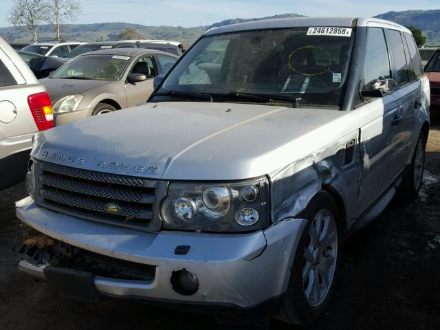 SALSF25487A117935 - 2007 LAND ROVER RANGE ROVE GRAY photo 2