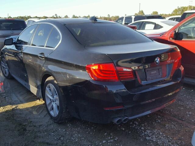 WBAFR1C5XBC739114 - 2011 BMW 528 I BLACK photo 3