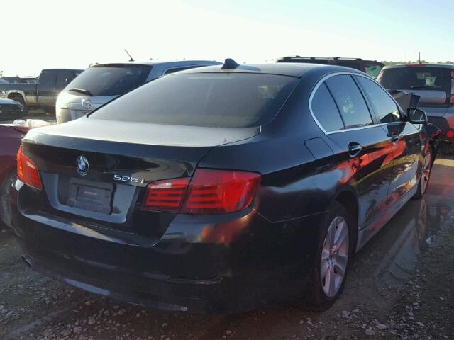 WBAFR1C5XBC739114 - 2011 BMW 528 I BLACK photo 4