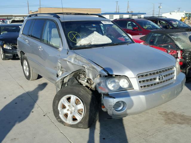 JTEGD21A310020083 - 2001 TOYOTA HIGHLANDER SILVER photo 1