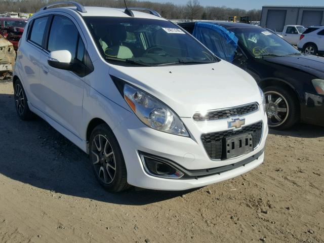 KL8CF6S99FC708063 - 2015 CHEVROLET SPARK 2LT WHITE photo 1