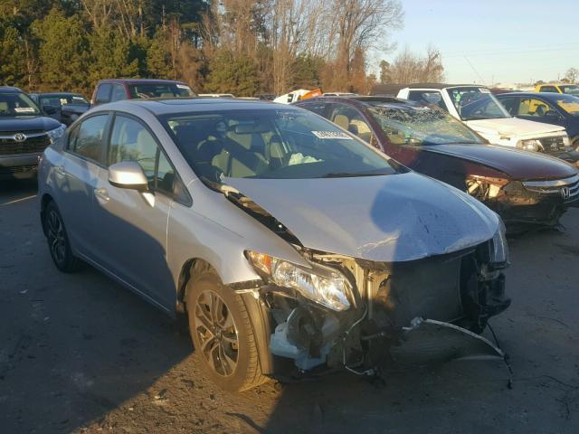 2HGFB2F8XDH547390 - 2013 HONDA CIVIC EX ვერცხლისფერი ფოტო 1