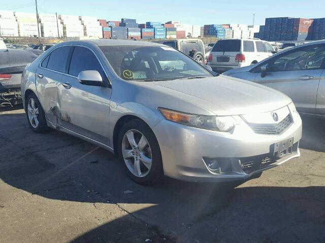 JH4CU2F60AC001267 - 2010 ACURA TSX SILVER photo 1