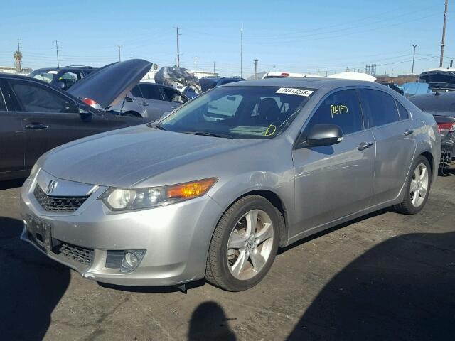 JH4CU2F60AC001267 - 2010 ACURA TSX SILVER photo 2