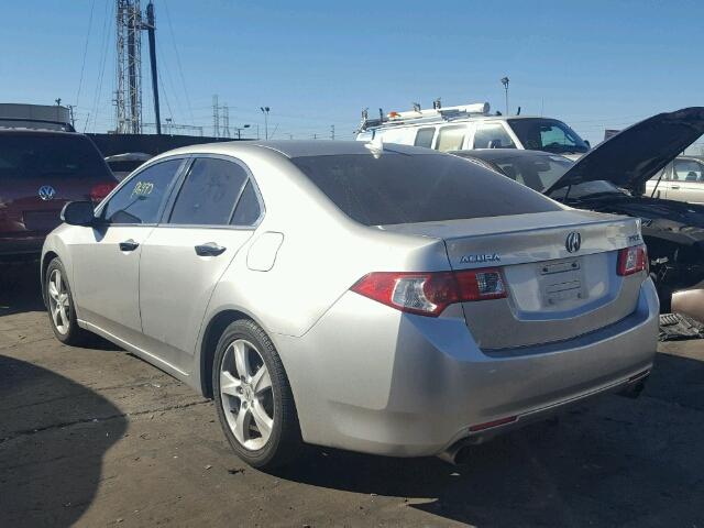 JH4CU2F60AC001267 - 2010 ACURA TSX SILVER photo 3