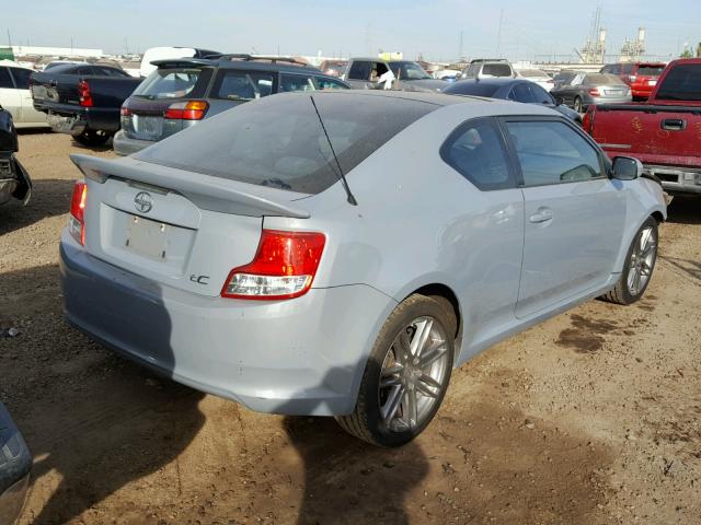 JTKJF5C75B3022336 - 2011 TOYOTA SCION TC 灰色 照片 4