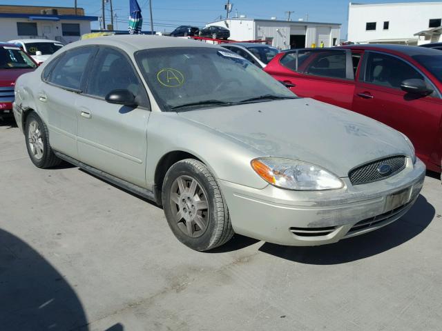 1FAFP53U16A104264 - 2006 FORD TAURUS SE BEIGE photo 1