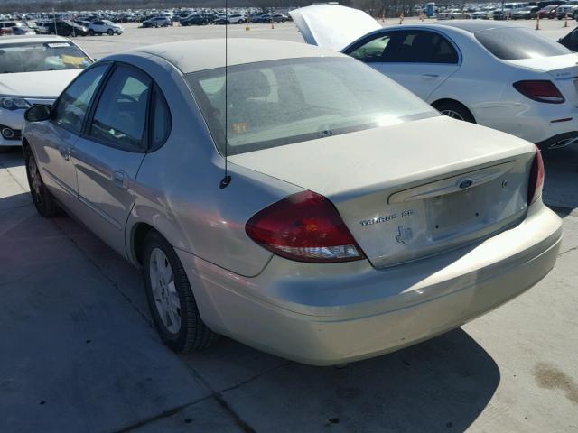 1FAFP53U16A104264 - 2006 FORD TAURUS SE BEIGE photo 3