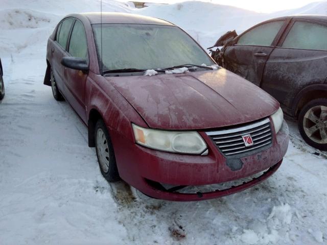 1G8AJ52F65Z142298 - 2005 SATURN ION LEVEL BURGUNDY photo 1