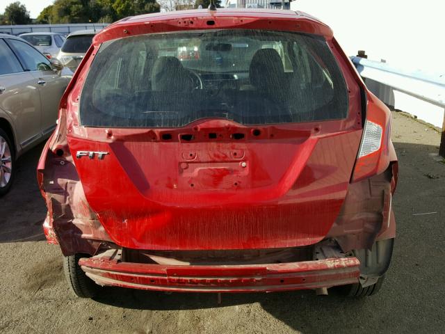 3HGGK5H56FM779336 - 2015 HONDA FIT LX RED photo 9