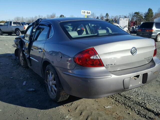 2G4WD552471141640 - 2007 BUICK LACROSSE C GRAY photo 3