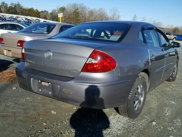 2G4WD552471141640 - 2007 BUICK LACROSSE C GRAY photo 4