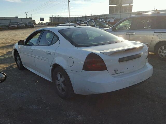 2G2WP552871218896 - 2007 PONTIAC GRAND PRIX WHITE photo 3