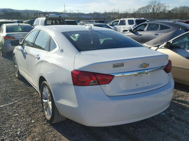 2G1125S30F9218126 - 2015 CHEVROLET IMPALA LT WHITE photo 3