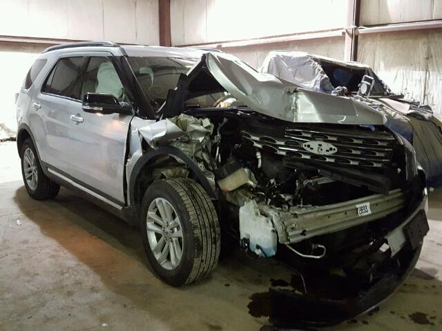 1FM5K7D82HGB44446 - 2017 FORD EXPLORER X SILVER photo 1