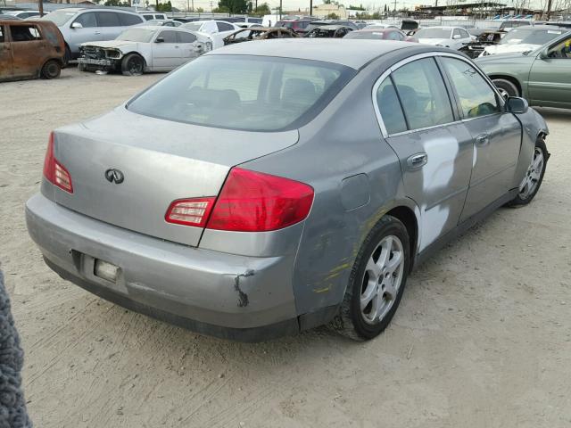 JNKCV51E94M606660 - 2004 INFINITI G35 GRAY photo 4