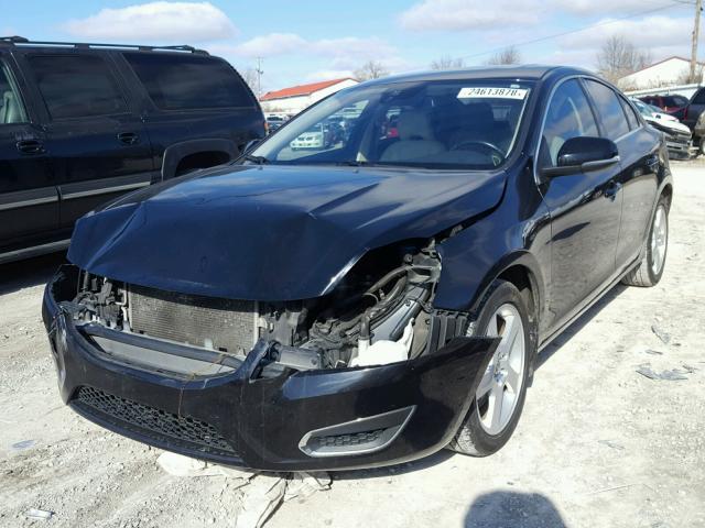 YV1622FS6C2110823 - 2012 VOLVO S60 T5 BLACK photo 2