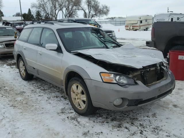 4S4BP62C657386092 - 2005 SUBARU LEGACY OUT SILVER photo 1