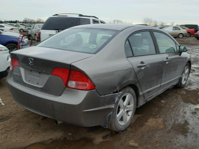 1HGFA16856L076784 - 2006 HONDA CIVIC EX თაფლისფერი ფოტო 4