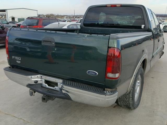 1FTRX17L11NA29035 - 2001 FORD F150 GREEN photo 4