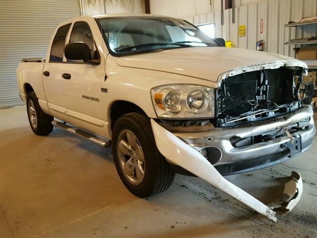 1D7HA18267J501772 - 2007 DODGE RAM 1500 S WHITE photo 1