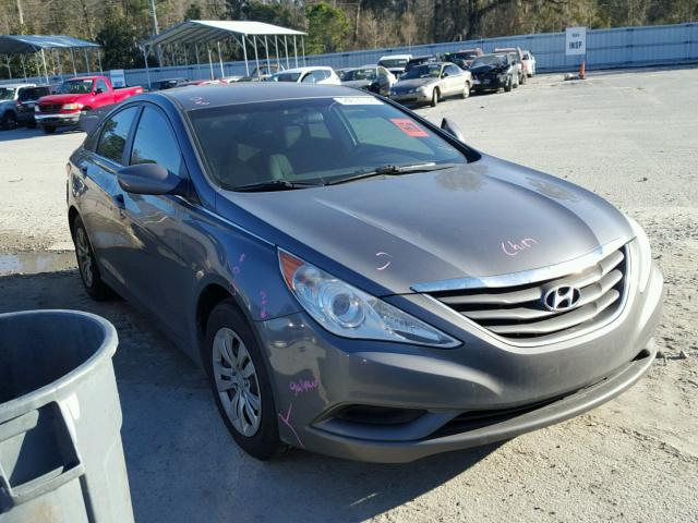 5NPEB4AC8BH141582 - 2011 HYUNDAI SONATA GLS GRAY photo 1