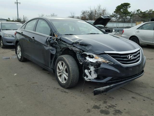 5NPEB4AC8DH642281 - 2013 HYUNDAI SONATA GLS BLACK photo 1