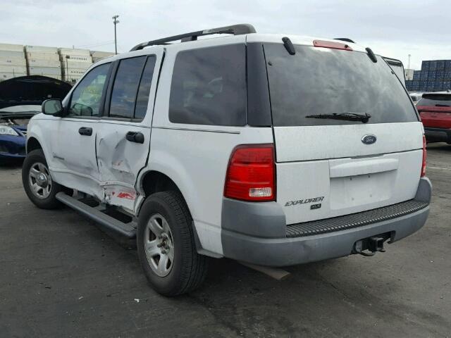 1FMDU62E02ZA48383 - 2002 FORD EXPLORER X WHITE photo 3