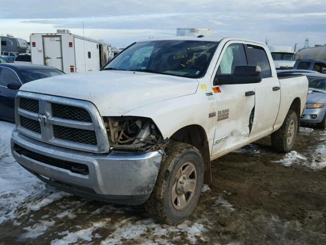 3C63R3DT5GG233698 - 2016 RAM 3500 SLT WHITE photo 2