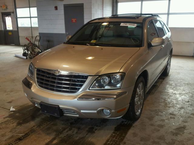 2C8GF78455R498026 - 2005 CHRYSLER PACIFICA L GOLD photo 2