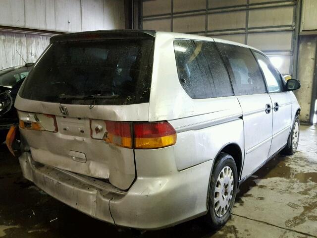 5FNRL18543B142801 - 2003 HONDA ODYSSEY LX GRAY photo 4