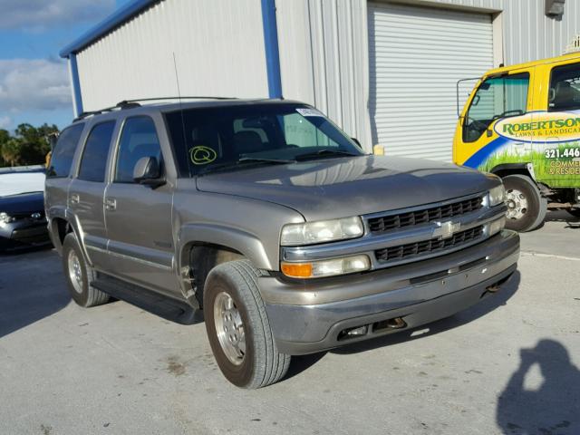 1GNEK13Z62J222143 - 2002 CHEVROLET TAHOE K150 TAN photo 1