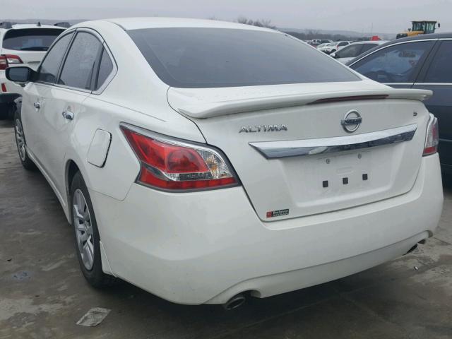 1N4AL3AP6FC298172 - 2015 NISSAN ALTIMA 2.5 WHITE photo 3