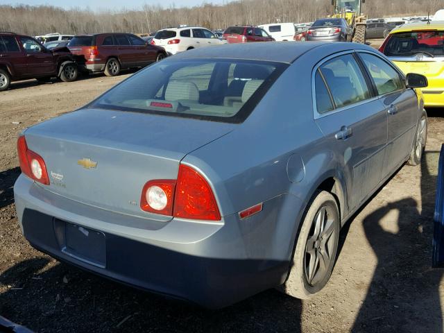 1G1ZG57NX94199476 - 2009 CHEVROLET MALIBU LS SILVER photo 4