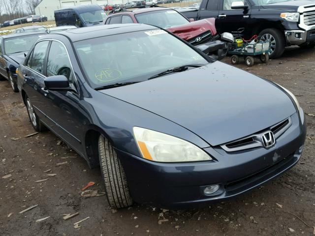 1HGCM668X3A058375 - 2003 HONDA ACCORD EX GRAY photo 1