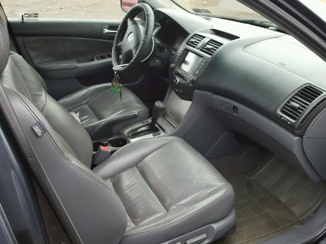 1HGCM668X3A058375 - 2003 HONDA ACCORD EX GRAY photo 5