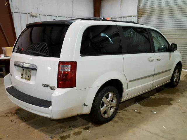 2D4RN5D12AR100166 - 2010 DODGE GRAND CARA WHITE photo 4