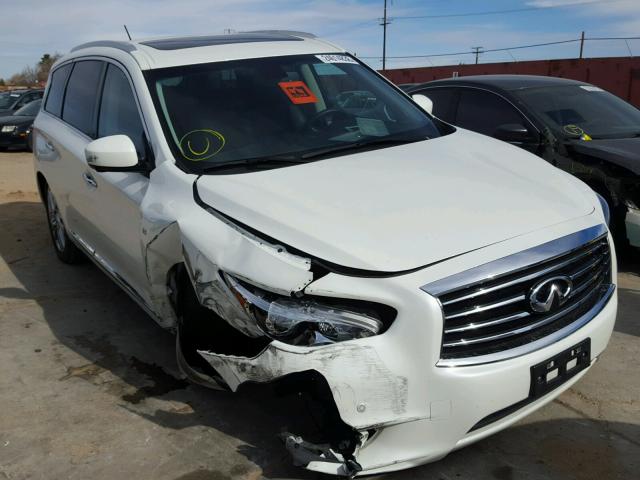 5N1AL0MN3FC516034 - 2015 INFINITI QX60 WHITE photo 1