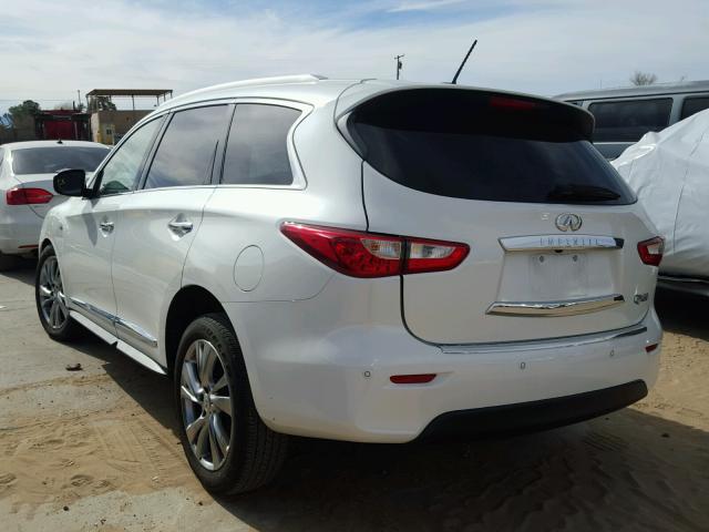 5N1AL0MN3FC516034 - 2015 INFINITI QX60 WHITE photo 3