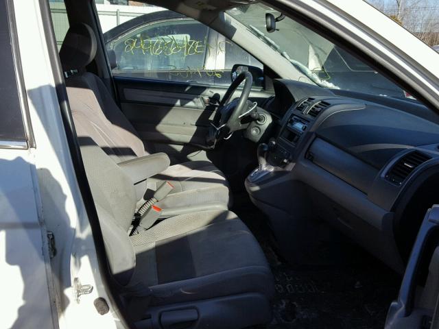 5J6RE48388L045576 - 2008 HONDA CR-V LX WHITE photo 5