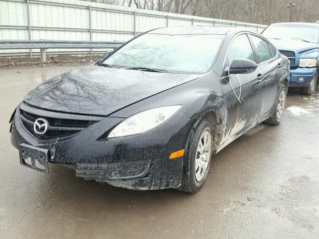 1YVHZ8BH1A5M32332 - 2010 MAZDA 6 I BLACK photo 2