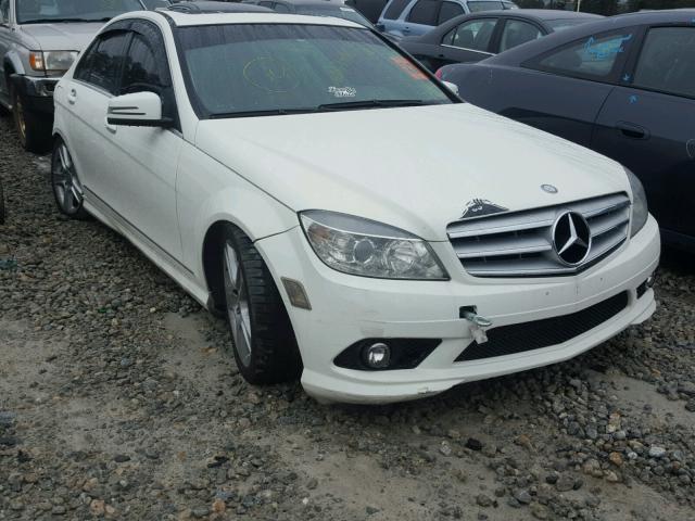 WDDGF5EB9AF373238 - 2010 MERCEDES-BENZ C 300 WHITE photo 1