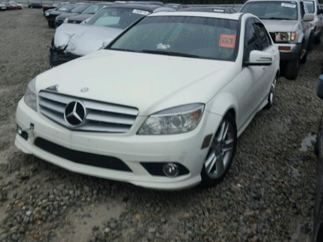 WDDGF5EB9AF373238 - 2010 MERCEDES-BENZ C 300 WHITE photo 2