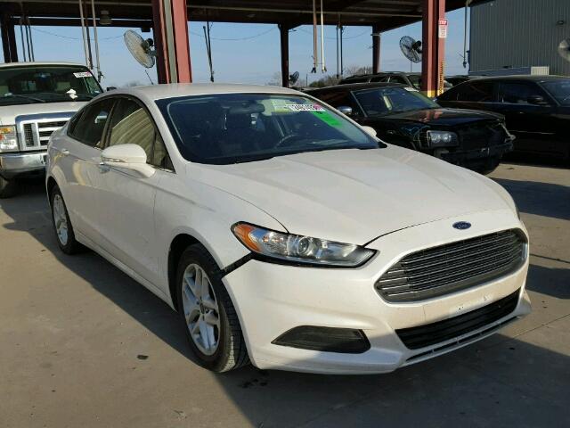 3FA6P0H77FR169955 - 2015 FORD FUSION SE WHITE photo 1