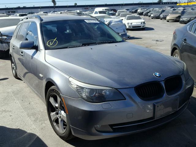 WBAPT735X8CX01657 - 2008 BMW 535 XI GRAY photo 1